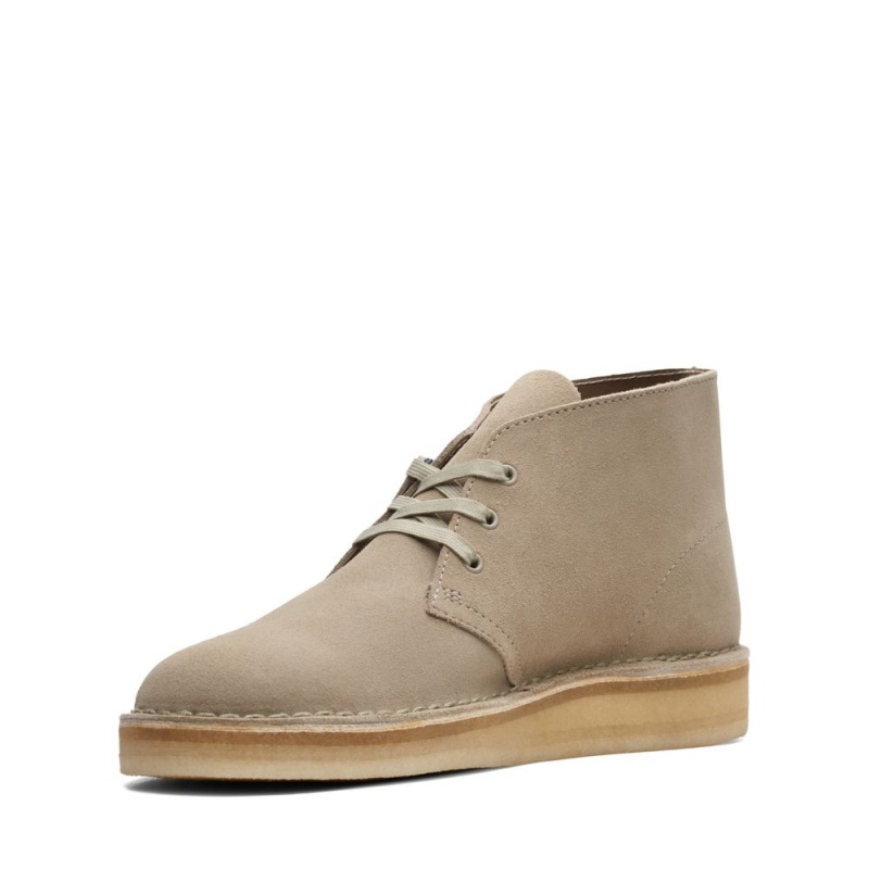 Dámské Kotníkové Boty Clarks Desert Coal Šedé | CZ-073265