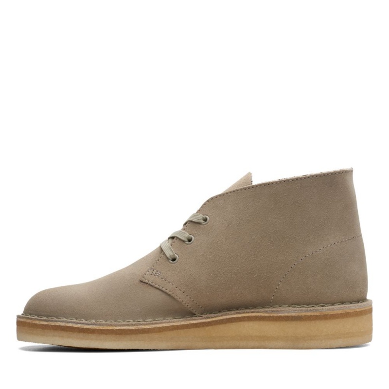 Dámské Kotníkové Boty Clarks Desert Coal Šedé | CZ-073265