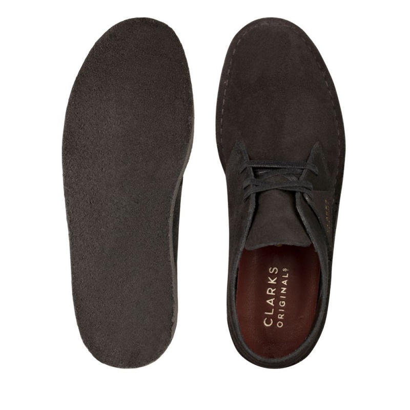 Dámské Kotníkové Boty Clarks Desert Coal Černé | CZ-397051