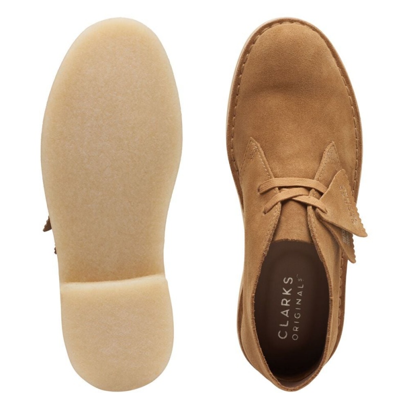 Dámské Kotníkové Boty Clarks Originál Desert Boot Hnědé | CZ-847962