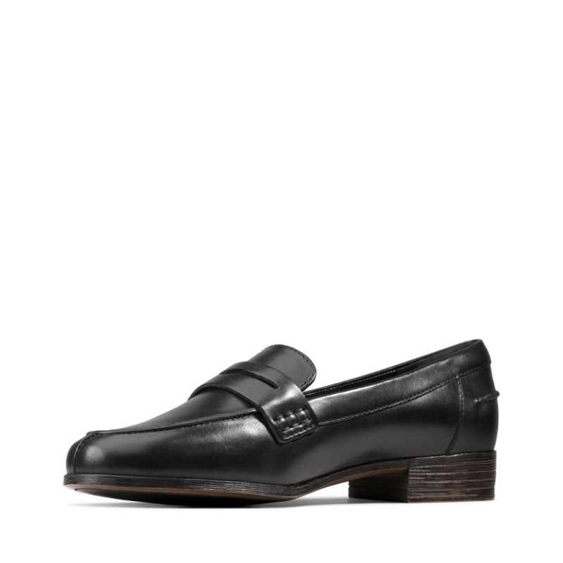 Dámské Loafers Clarks Hamble Černé | CZ-546172