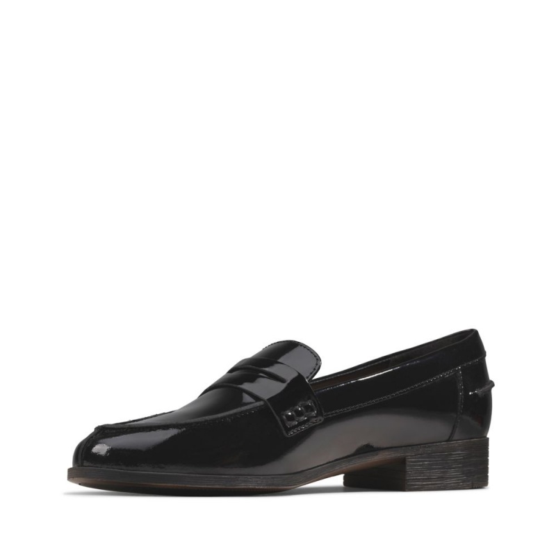 Dámské Loafers Clarks Hamble Černé | CZ-931072