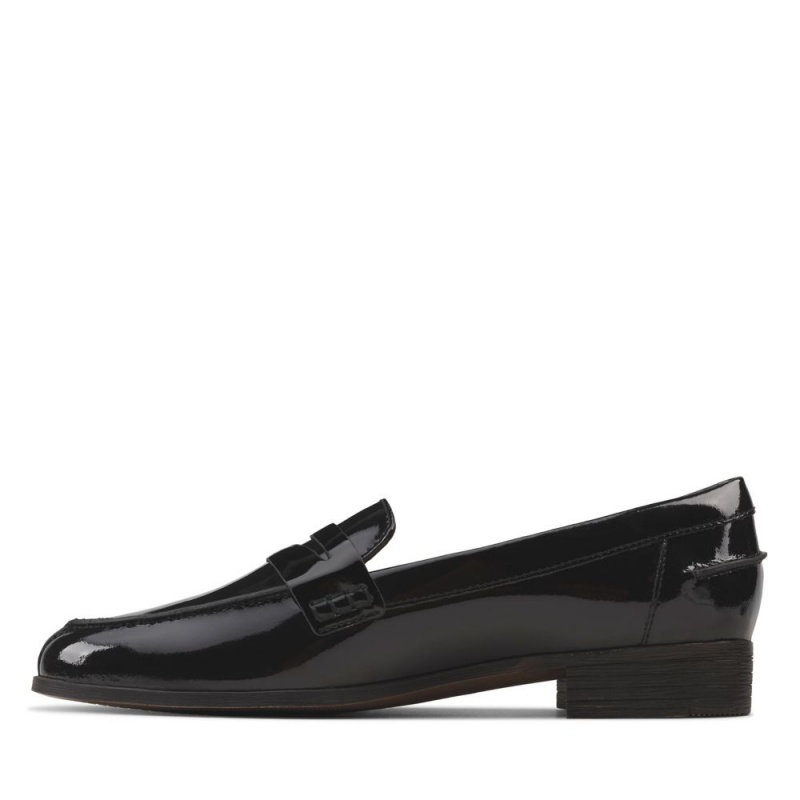 Dámské Loafers Clarks Hamble Černé | CZ-931072