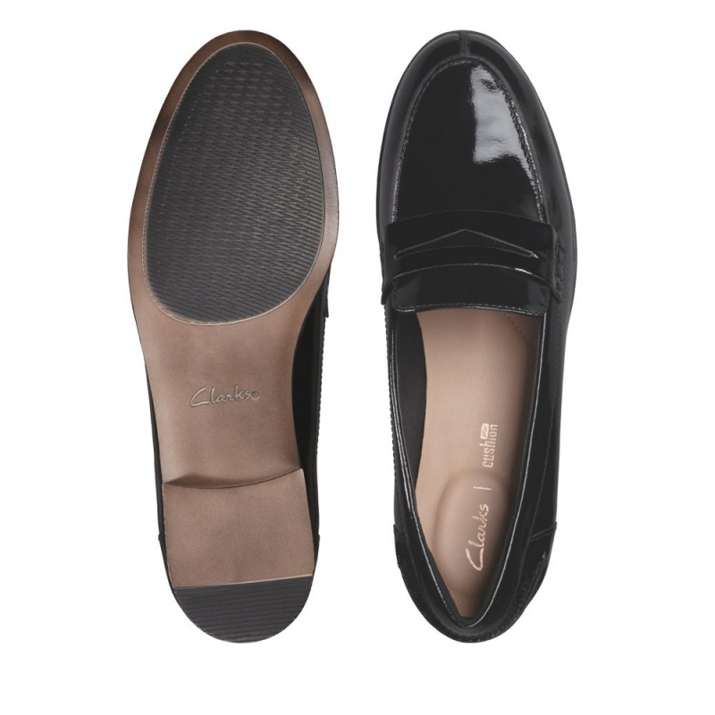 Dámské Loafers Clarks Hamble Černé | CZ-931072