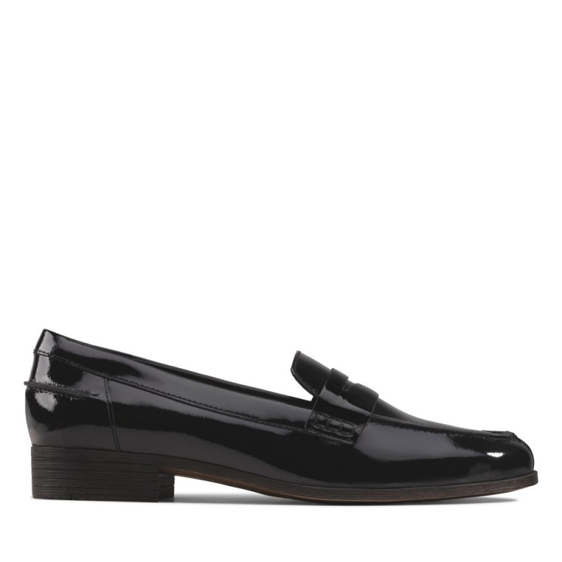 Dámské Loafers Clarks Hamble Černé | CZ-931072