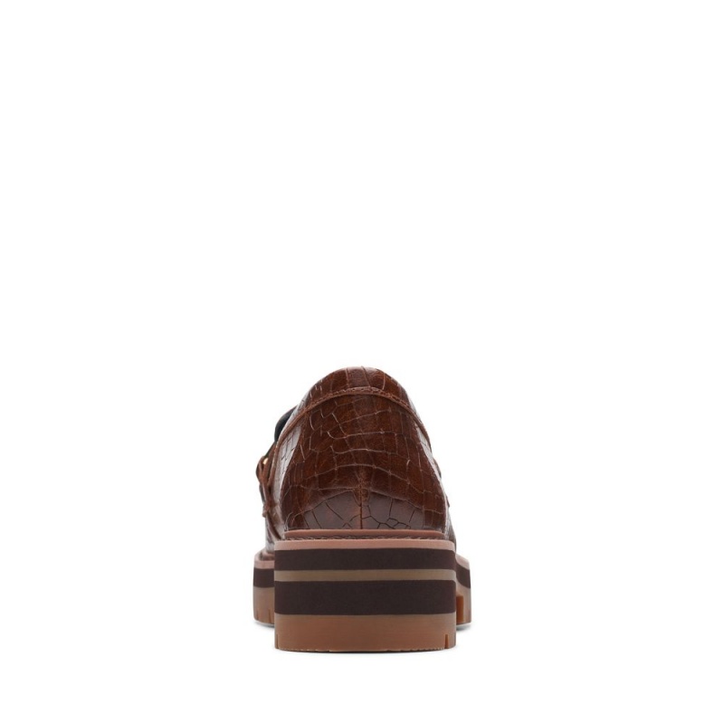 Dámské Loafers Clarks Orianna Bit Hnědé | CZ-865734