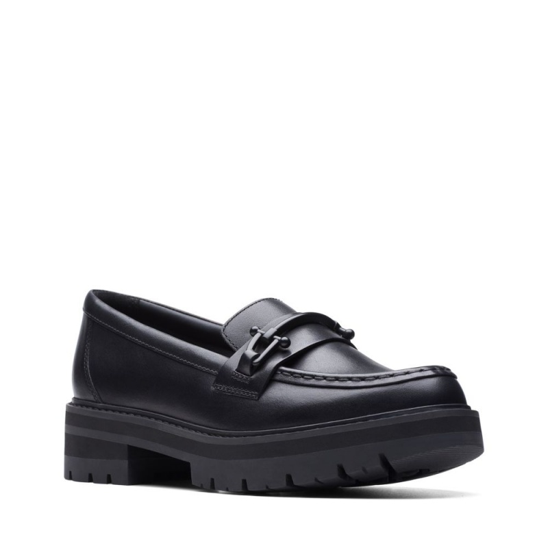 Dámské Loafers Clarks Orianna Bit Černé | CZ-475298