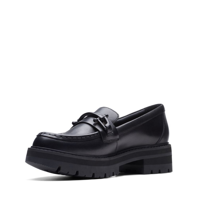 Dámské Loafers Clarks Orianna Bit Černé | CZ-475298