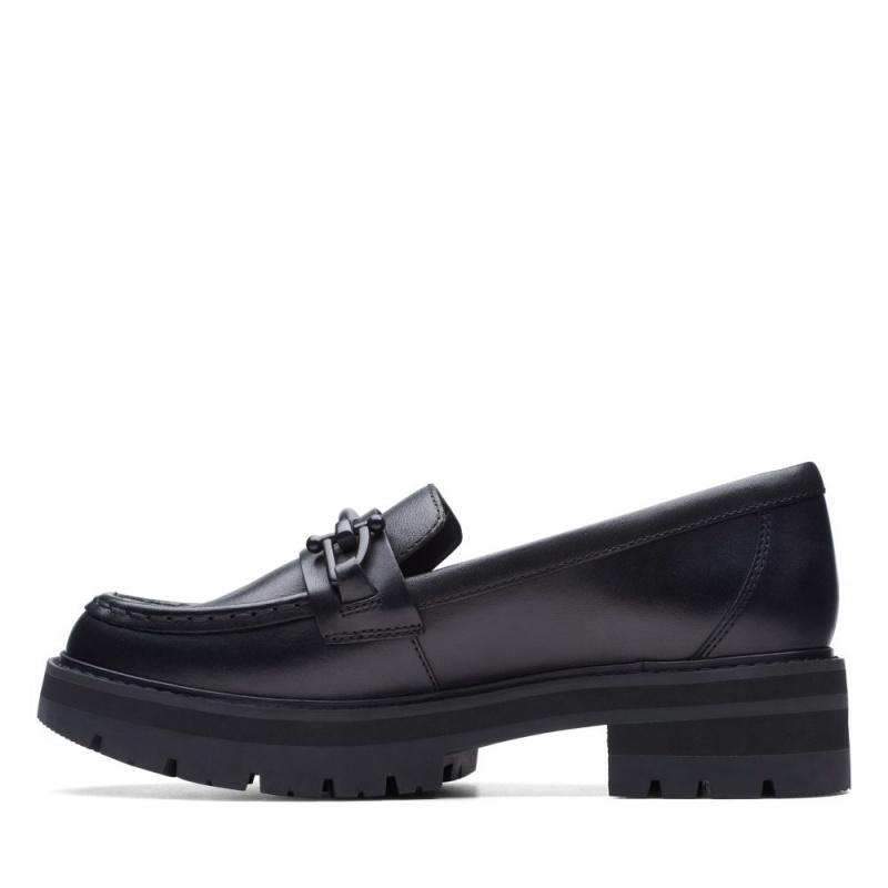 Dámské Loafers Clarks Orianna Bit Černé | CZ-475298