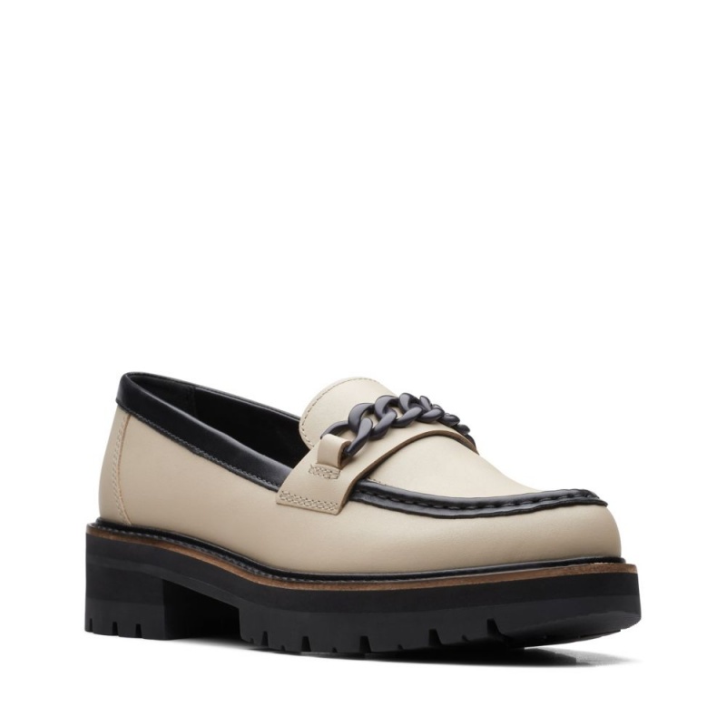 Dámské Loafers Clarks Orianna Edge Bílé | CZ-142036