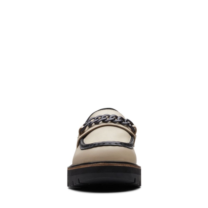 Dámské Loafers Clarks Orianna Edge Bílé | CZ-142036