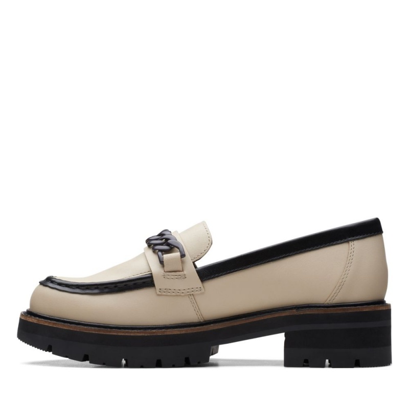 Dámské Loafers Clarks Orianna Edge Bílé | CZ-142036