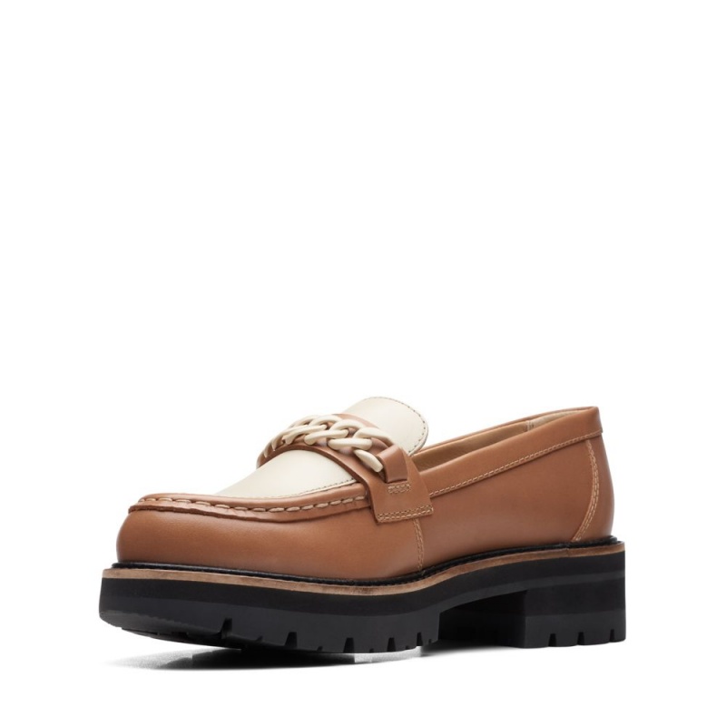 Dámské Loafers Clarks Orianna Edge Béžový | CZ-916273