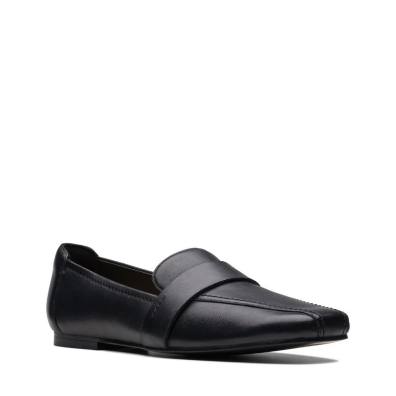 Dámské Loafers Clarks Seren Flat Černé | CZ-168593