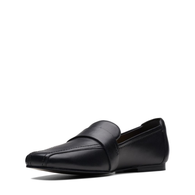 Dámské Loafers Clarks Seren Flat Černé | CZ-168593