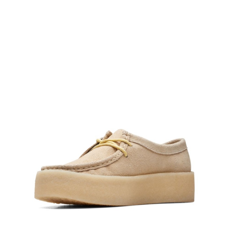 Dámské Obuv Clarks Wallabee Cup Hnědé | CZ-568432