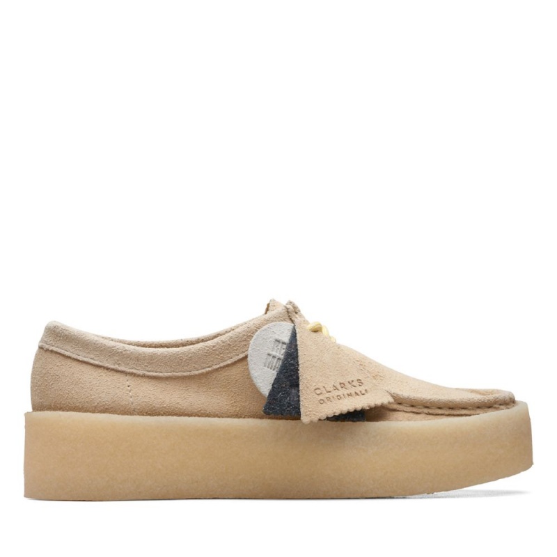 Dámské Obuv Clarks Wallabee Cup Hnědé | CZ-568432