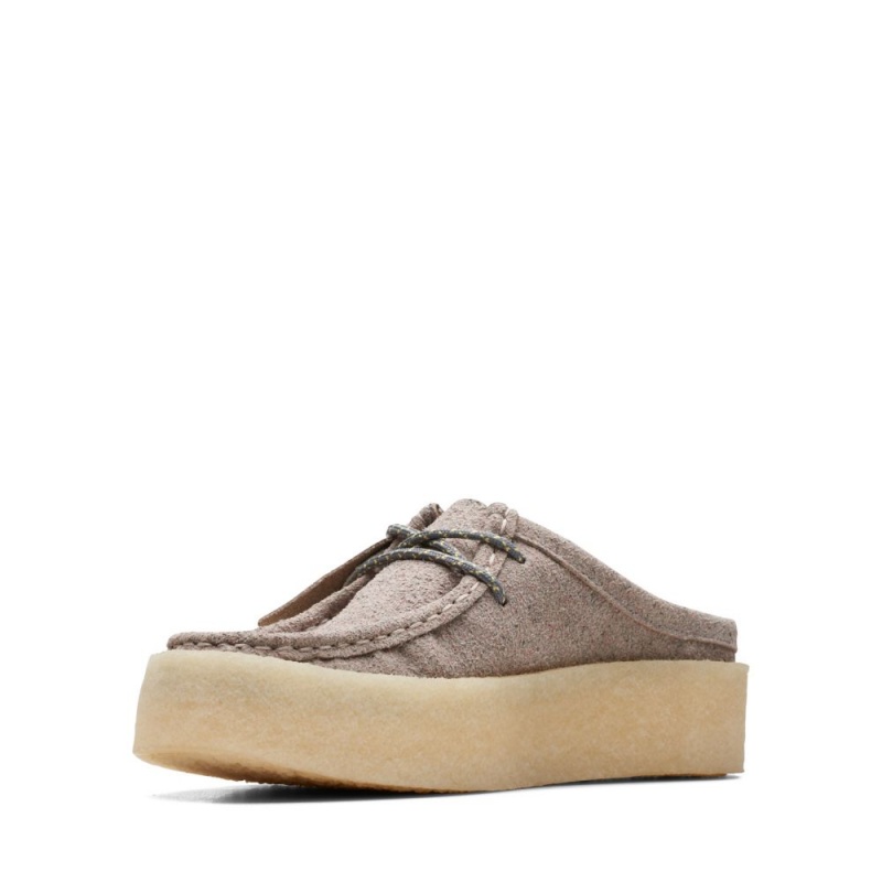 Dámské Obuv Clarks Wallabee Cup Lo Šedé | CZ-725603