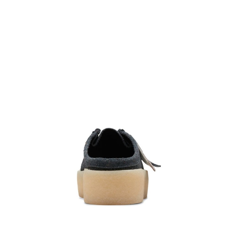 Dámské Obuv Clarks Wallabee Cup Lo Černé | CZ-093721