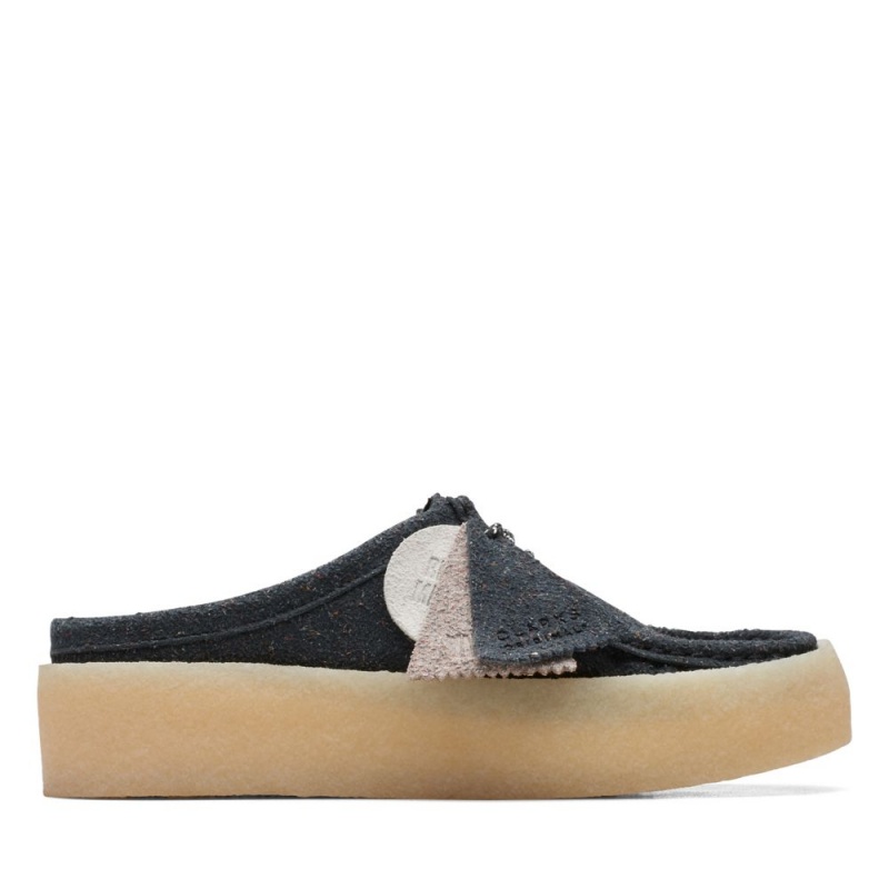 Dámské Obuv Clarks Wallabee Cup Lo Černé | CZ-093721