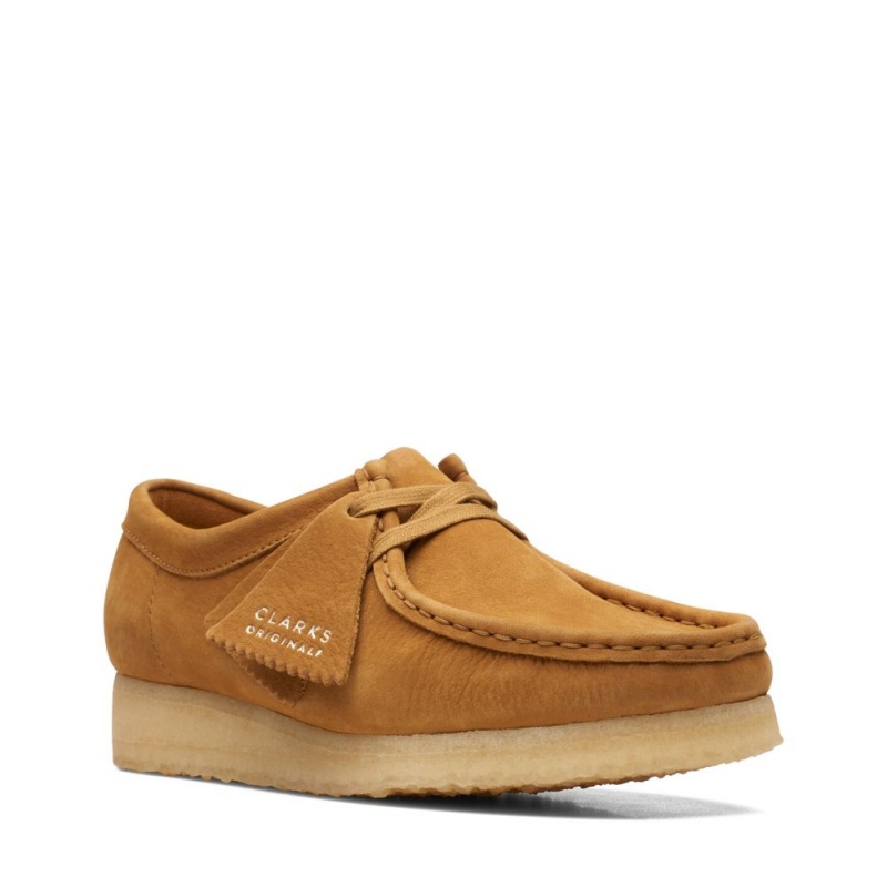 Dámské Obuv Clarks Wallabee Hnědé | CZ-260435