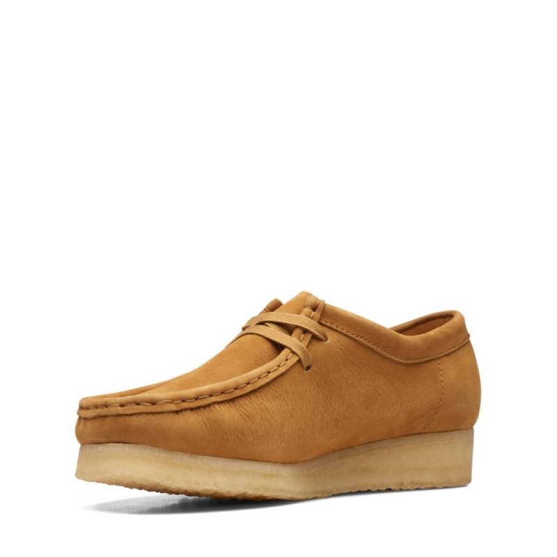 Dámské Obuv Clarks Wallabee Hnědé | CZ-260435