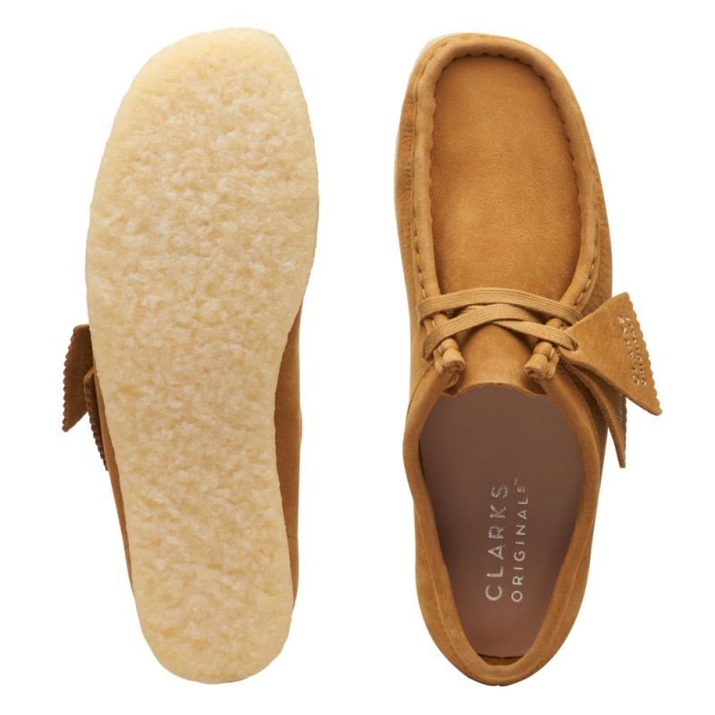 Dámské Obuv Clarks Wallabee Hnědé | CZ-260435