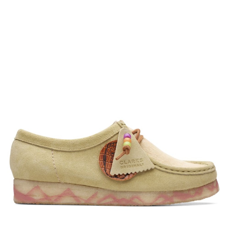 Dámské Obuv Clarks Wallabee Hnědé | CZ-298340