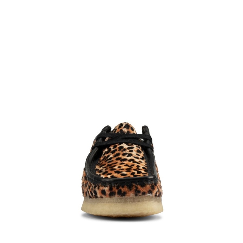 Dámské Obuv Clarks Wallabee Leopard | CZ-175049