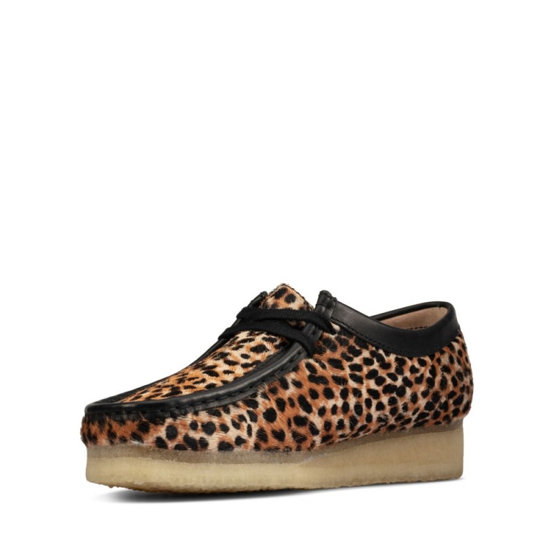 Dámské Obuv Clarks Wallabee Leopard | CZ-175049