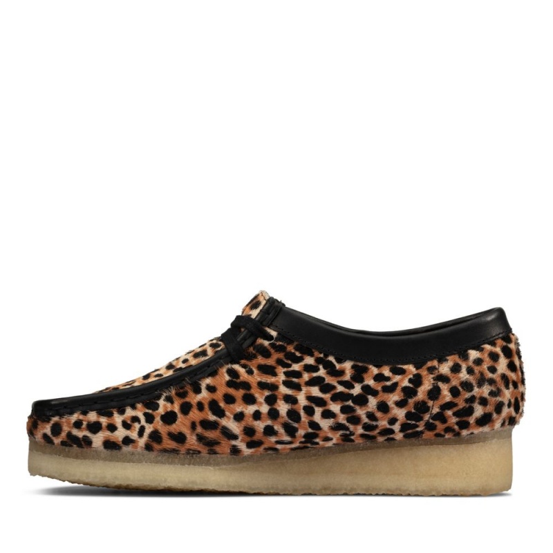 Dámské Obuv Clarks Wallabee Leopard | CZ-175049