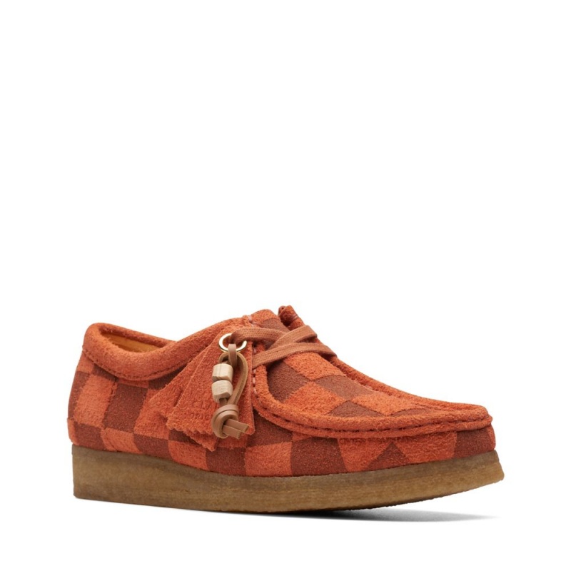 Dámské Obuv Clarks Wallabee Oranžové | CZ-160875