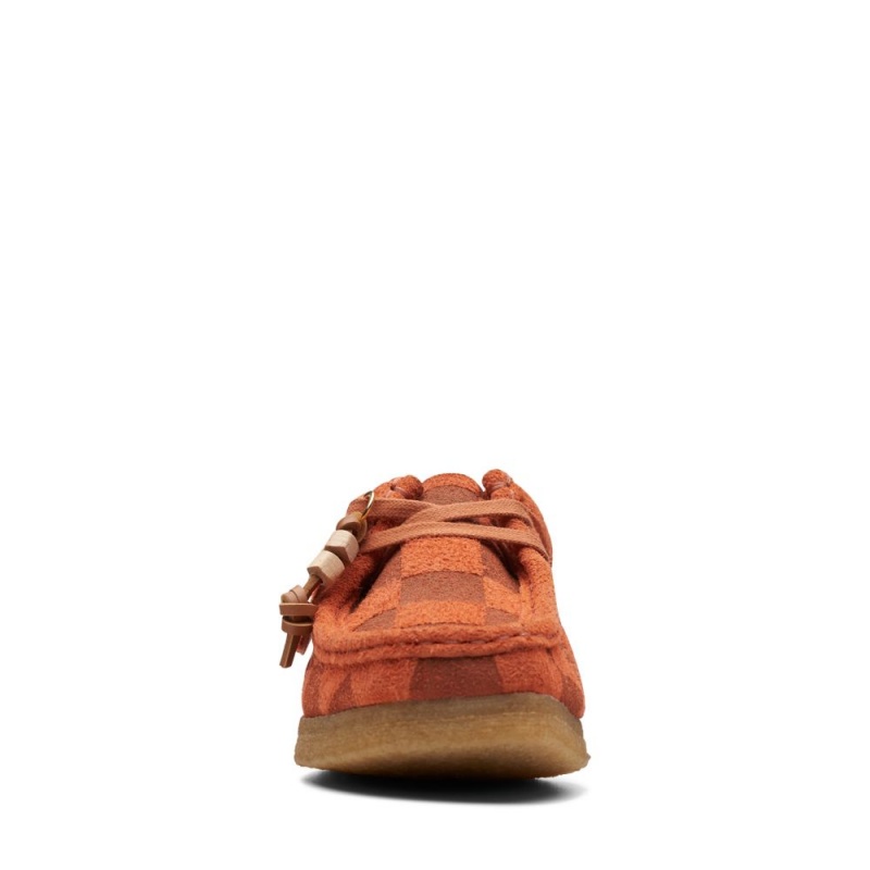 Dámské Obuv Clarks Wallabee Oranžové | CZ-160875