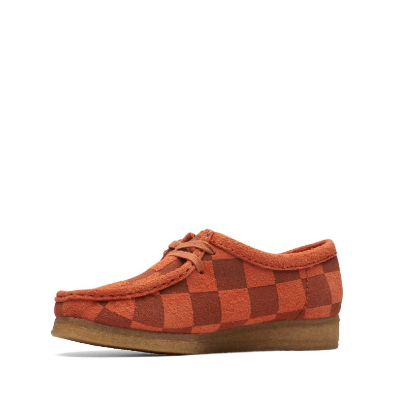 Dámské Obuv Clarks Wallabee Oranžové | CZ-160875