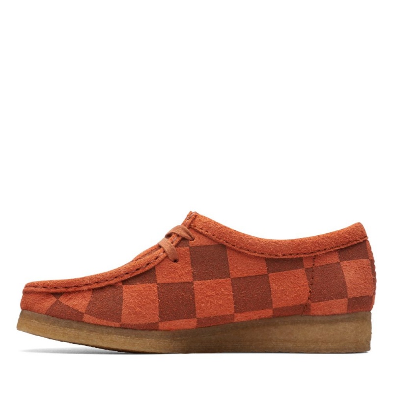 Dámské Obuv Clarks Wallabee Oranžové | CZ-160875