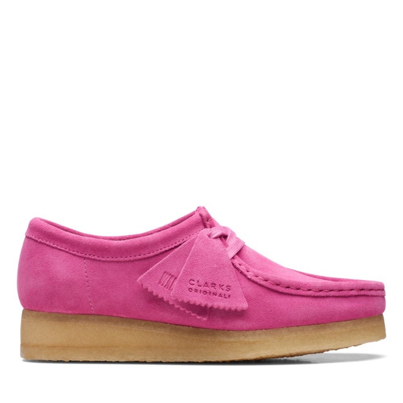 Dámské Obuv Clarks Wallabee Růžové | CZ-156240