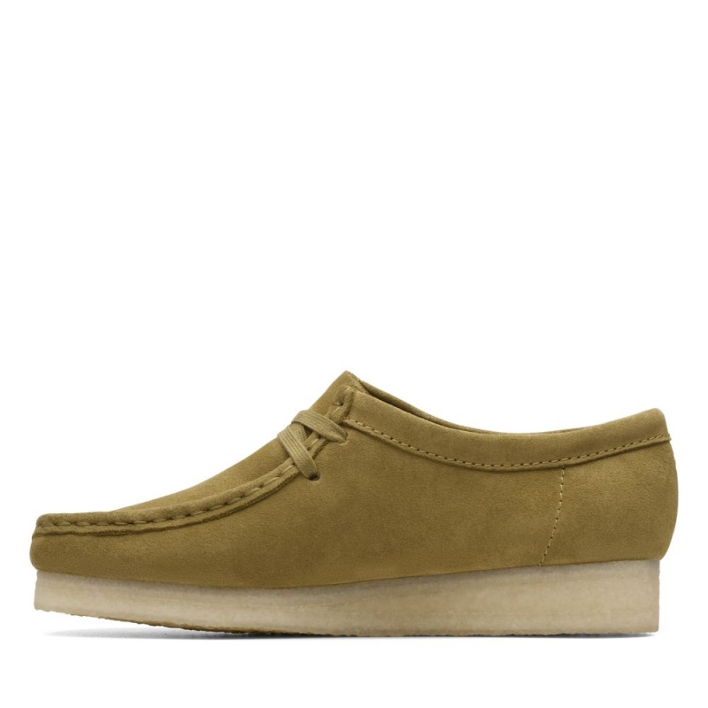 Dámské Obuv Clarks Wallabee Zelene | CZ-509364