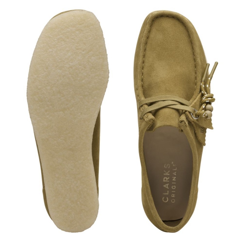 Dámské Obuv Clarks Wallabee Zelene | CZ-509364