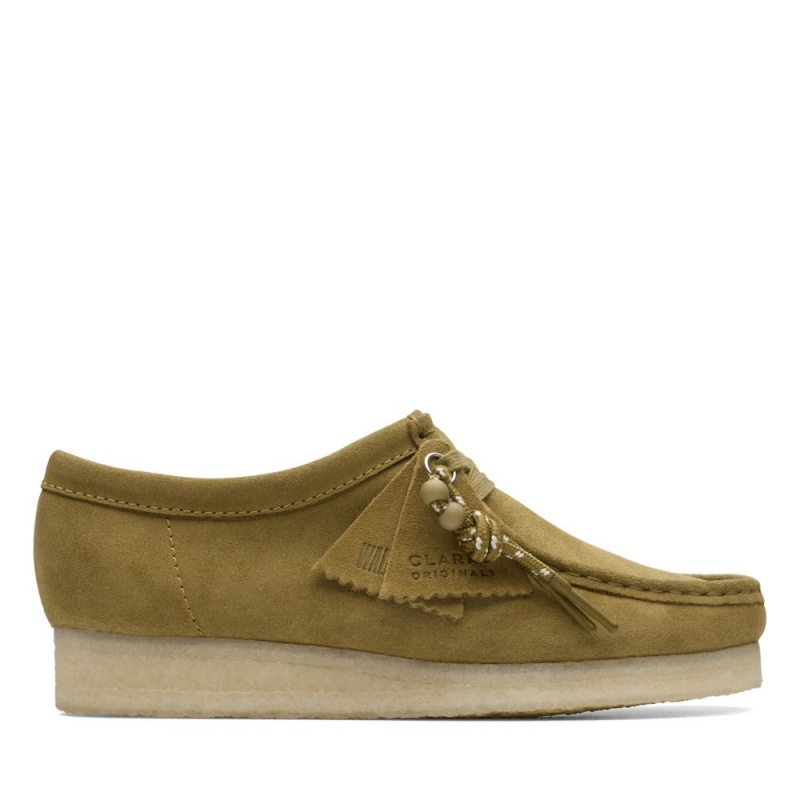 Dámské Obuv Clarks Wallabee Zelene | CZ-509364