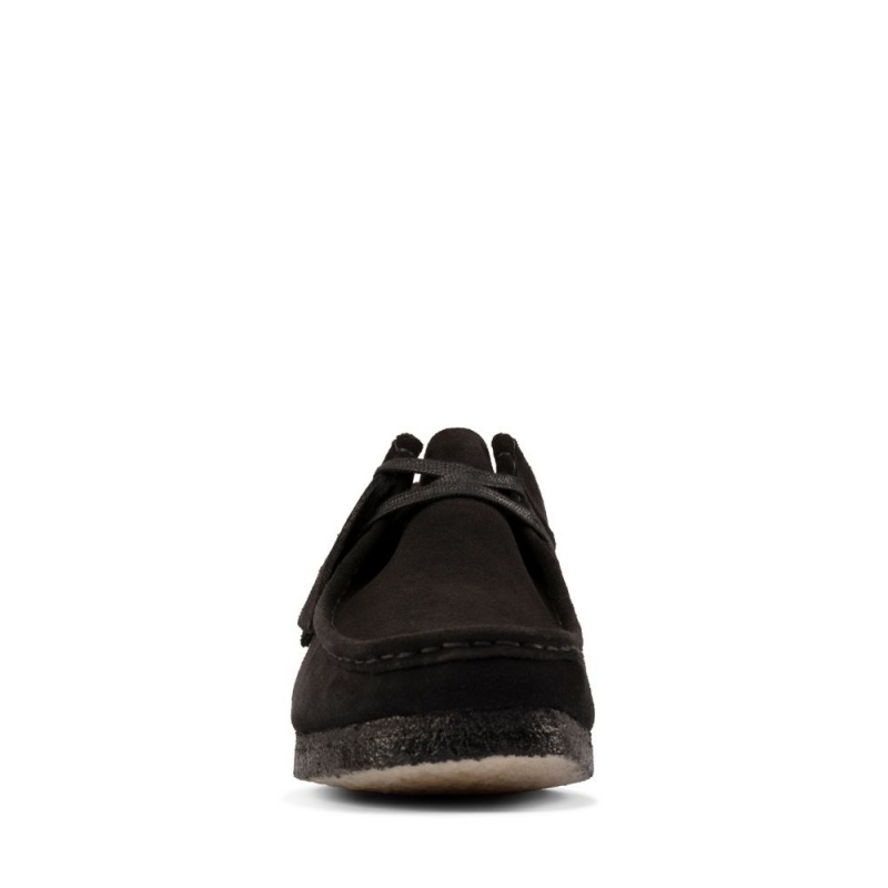 Dámské Obuv Clarks Wallabee Černé | CZ-614037