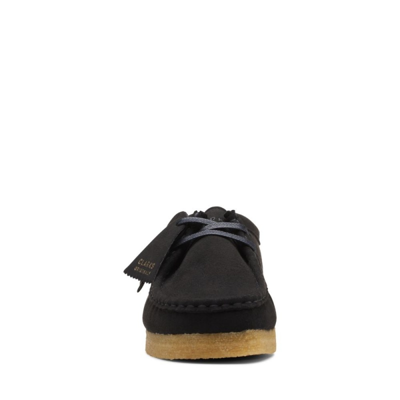 Dámské Obuv Clarks Wallabee Černé | CZ-934052