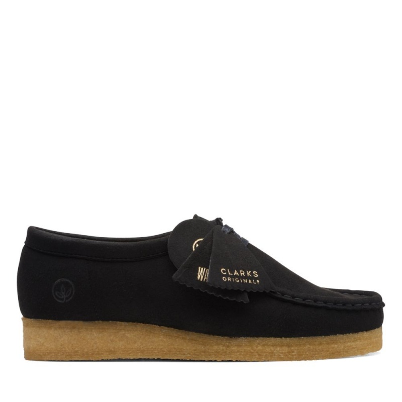 Dámské Obuv Clarks Wallabee Černé | CZ-934052