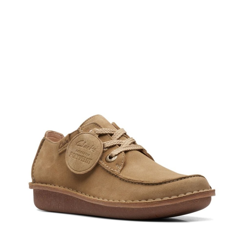 Dámské Ploché Boty Clarks Funny Dream Hnědé | CZ-347061