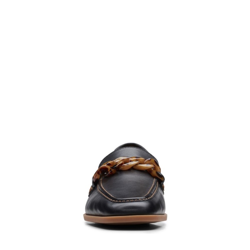 Dámské Ploché Boty Clarks Sarafyna Iris Černé | CZ-354079