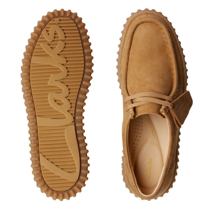 Dámské Ploché Boty Clarks Torhill Bee Světle Hnědé | CZ-237659