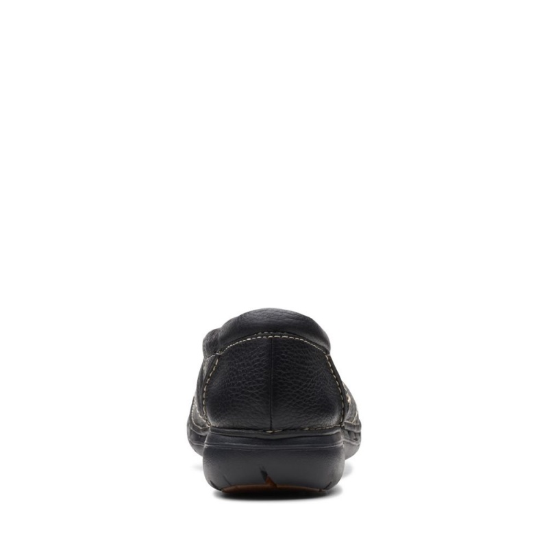 Dámské Ploché Boty Clarks Un Loop Stride Černé | CZ-078953