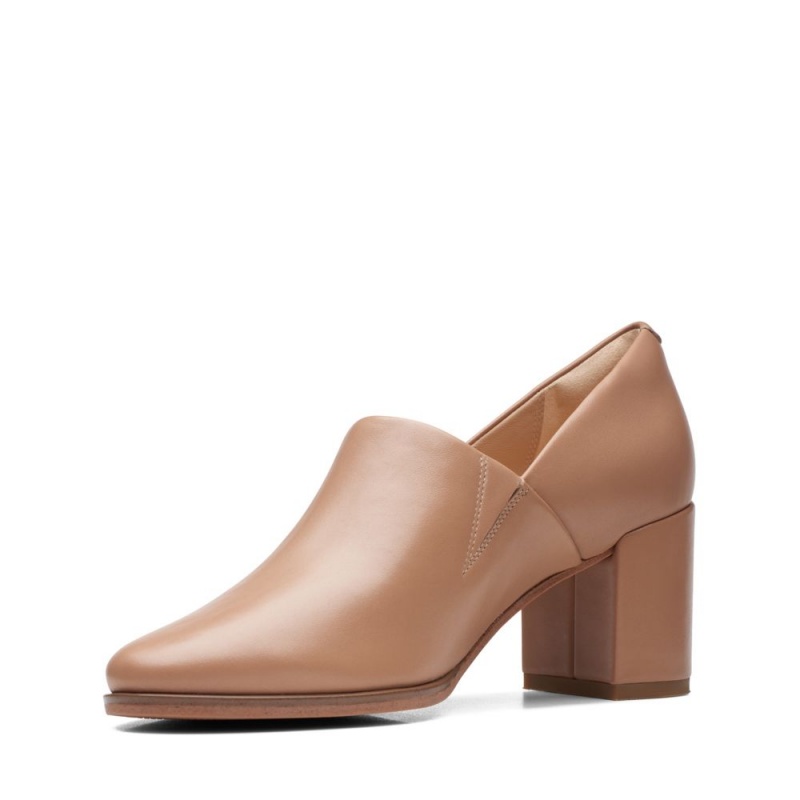 Dámské Podpatky Clarks Freva 55 Lily Béžový | CZ-943765