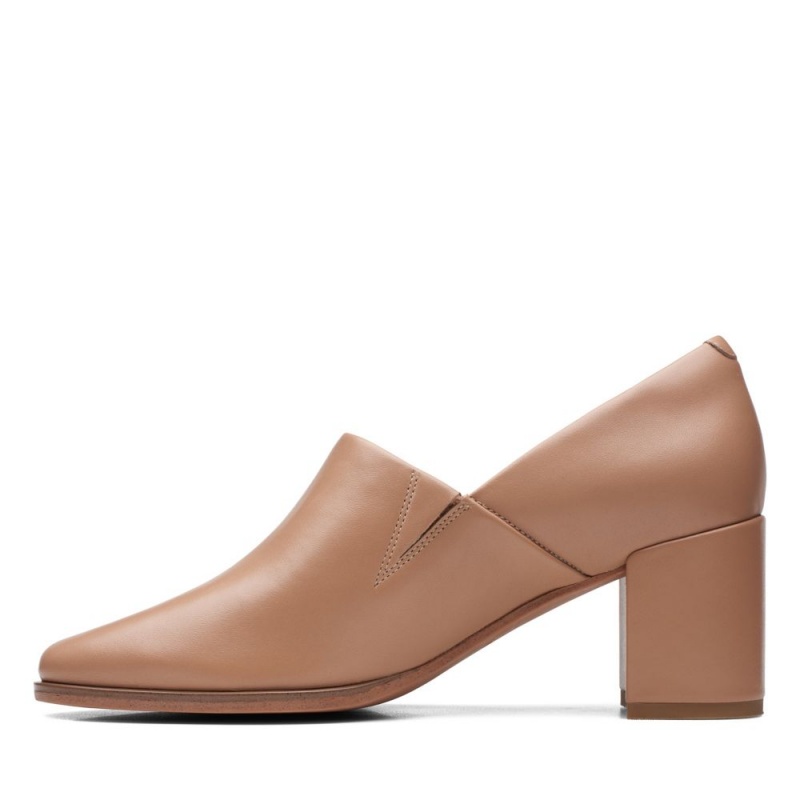 Dámské Podpatky Clarks Freva 55 Lily Béžový | CZ-943765