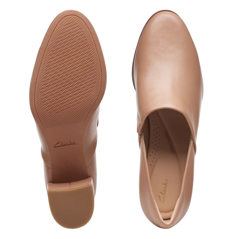 Dámské Podpatky Clarks Freva 55 Lily Béžový | CZ-943765