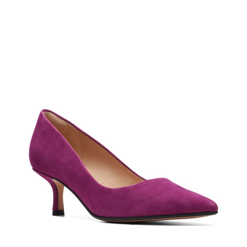 Dámské Podpatky Clarks Violet55 Rae Fialové | CZ-841396